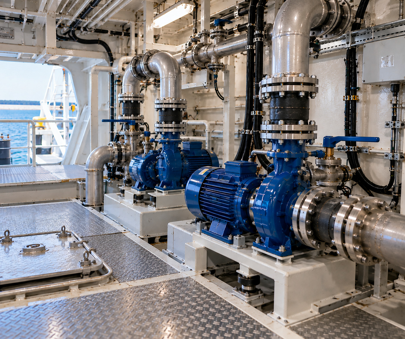 Installazione pompe di aspirazione sentina a bordo: nuovo intervento di Rogi Impianti